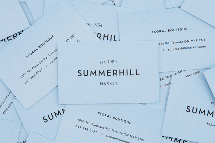 Summerhill Market品牌和包装设计